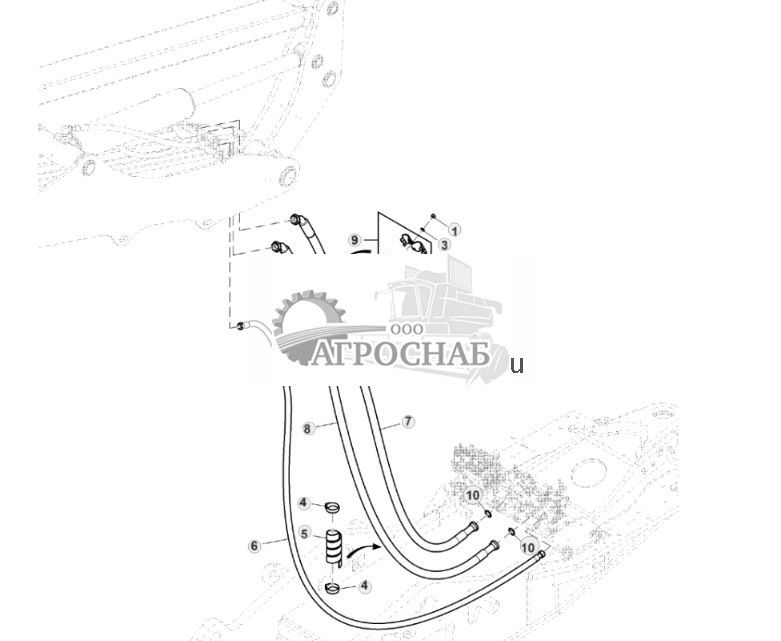 Hydraulic Hoses, Harvester Head - ST851760 592.jpg